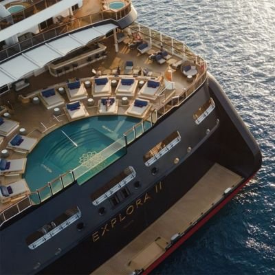 Explora II, navio integra a frota da MSC Cruzeiros.