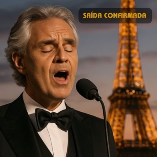 Andrea Bocelli no Accor Arena em Paris - Março de 2026