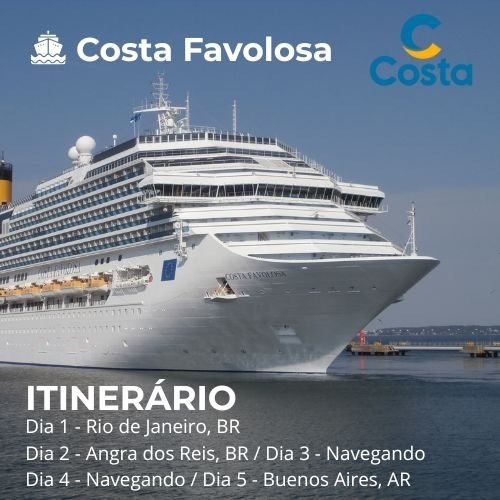 Costa Favolosa - 4 noites
